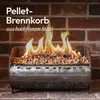 CASABEL Pellet-Brennkorb 30cm, Rohstahl, 3mm Stärke Produktbild-Vorschau 3