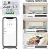 Dieserc Mini Wireless WiFi Switch, 2500W 10A RF Relais Produktbild-Vorschau 5