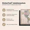 KitchenYeah© Herdabdeckplatte Weltkarte - Retro - Farben , Produktbild-Vorschau 6