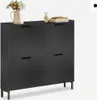 Schuhregal Schuhschrank Eingang 4 Klappfächer 8 Paar Schuhe Produktbild-Vorschau 5
