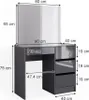 Stolik do przebierania Vicco Sherry Antracyt 90 cm z Podgląd zdjęcia produktu 3