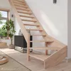 Holztreppe Intercon Casablanca | Buche | 1/4 gewendelter Produktbild-Vorschau 3