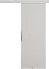 A plain white background with a sliding door. Produktbild-Vorschau