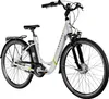 A white and green Zündapp e-bike is shown against a white background. Produktbild-Vorschau