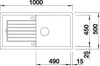 BLANCO ZIA XL 6 S SILGRANIT vulkangrau Produktbild-Vorschau 7