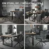 ML-Design Esszimmerstühle drehbar 6er Set Anthrazit Produktbild-Vorschau 6