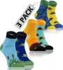 sesto senso 3 Paar Lustige Kurze Socken Bunte Verrückt Produktbild-Vorschau 1