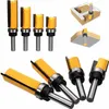 4Stk 8mm Schaft Bündigfräser Kopierfräser Oberfräser Produktbild-Vorschau 3