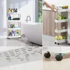 Półka Łazienkowa Szafka Kuchenna Regał Na Kółkach Mobilny 4 Podgląd zdjęcia produktu 4
