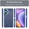 Redmi Note 12 Turbo Hülle, Carbon-Faser TPU Silikon Produktbild-Vorschau 2