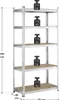Juskys Lagerregal Basic 2er Set 180x90x40 cm - max. 1750 kg Produktbild-Vorschau 9