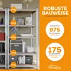 TroniTechnik® Schwerlastregal, Kellerregal, Lagerregal, 40 Produktbild-Vorschau 3