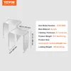 VEVOR 2 szt. Stolik boczny 415 x 305 x 460 mm, akrylowy Podgląd zdjęcia produktu 7