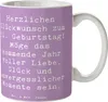 Mr. & Mrs. Panda Teetasse Spruch 51. Geburtstag - Produktbild-Vorschau 1