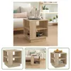 The Living Store Couchtisch Sonoma-Eiche 40x40x43 cm Produktbild-Vorschau 8