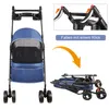 Hundebuggy Hundewagen mit Meshfenster, Klappbar mit 2 Produktbild-Vorschau 12