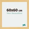 Bilderrahmen, 60x60 cm, Buche Nachbildung, MDF, Mura Produktbild-Vorschau 1