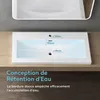 doporro Lavabo Vasque Blanc 100cm à Encastrer Colossum01 Voir les images du produit 4