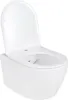 Dusch‑WC Komplettset wandhängend mit Taharet‑Bidet Produktbild-Vorschau 6