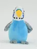 A plush toy budgie bird is shown from the front against a plain white background. Produktbild-Vorschau