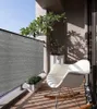 Szara osłona balkonowa uv mata siatka cieniująca balkon z Podgląd zdjęcia produktu 9