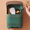 Portautensili da parete verde in plastica 85 cm per posate Anteprima dell’immagine prodotto 3