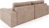 Furnisell Ecksofa L Form Cord Sofa "FANO", Dunkelblau Produktbild-Vorschau 3