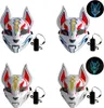10 Farbe Fuchs Vollmaske Neonlichter Halloween Party Led Produktbild-Vorschau 5