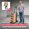 WALTER 2-in-1 Transportwagen & Transportkarre – 150 kg Produktbild-Vorschau 6
