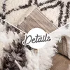 TT Home Teppich Wohnzimmer Hochflor Shaggy Skandi Design Produktbild-Vorschau 4