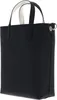 LACOSTE sac à épaule Anna Vertical Shopping Bag Noir Farine Voir les images du produit 3