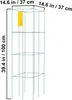 SucceBuy Cages à tomates, 37,8 x 37,8 x 99,9 cm, lot de 6 Voir les images du produit 8