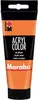 Marabu Acryl Color 013 100 ml, 100 ml, Orange, Matte Produktbild-Vorschau 1