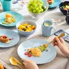 Tafelservice Porzellan, LOVECASA 16-tlg Kombiservice, Produktbild-Vorschau 4