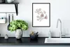 MuchoWow® Gerahmtes Poster Sommer - Feige - Weiß 30x40 cm - Produktbild-Vorschau 4