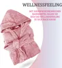 Accappatoio da donna rosa taglia XL – soffice, extra lungo, Anteprima dell’immagine prodotto 8