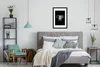 MuchoWow® Gerahmtes Poster Elefant mit abstrakten Elementen Produktbild-Vorschau 5