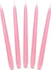 Bougies pointues 24cm rose clair, 10 pièces Voir les images du produit 1