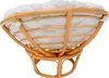 MiaMöbel Sessel 'Papasan' groß, Honig Produktbild-Vorschau 4