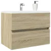 vidaXL umyvadlová skříňka Sonoma dub 60x38,5x45cm výrobek z Náhled obrázku produktu 3