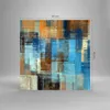 Bilder auf glas - Abstraktion modern - 40x40cm - Glasbilder Produktbild-Vorschau 3