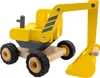 goki Bagger gelb Holz Gummmireifen 20x18x26cm Produktbild-Vorschau 14