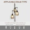 HOMCOM Lampadaire style industriel 40 W max. 3 abat-jours Voir les images du produit 7