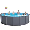 INTEX Schwimmbecken-Set Graphite Grey Panel 478×124 cm Produktbild-Vorschau 11