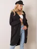 Rue Paris Langes Sweatshirt für Damen Teivance schwarz S/M Produktbild-Vorschau 2