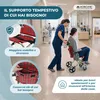 Sedia a rotelle da trasporto Mobiclinic in lega di Anteprima dell’immagine prodotto 3