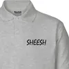 Huuraa Herren Polo Shirt Sheesh Jugendwort XXL Sport Grey Produktbild-Vorschau 2