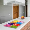Glasschutzplatte für den Herd 2x40x52 Bunt Produktbild-Vorschau 4