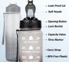 Sport Trinkflasche 1 Liter mit Motivations-Skala und Produktbild-Vorschau 5