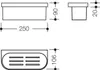 HEWI 800.03.30099 92 Duschkorb Sys 800 K, B:250, Produktbild-Vorschau 4